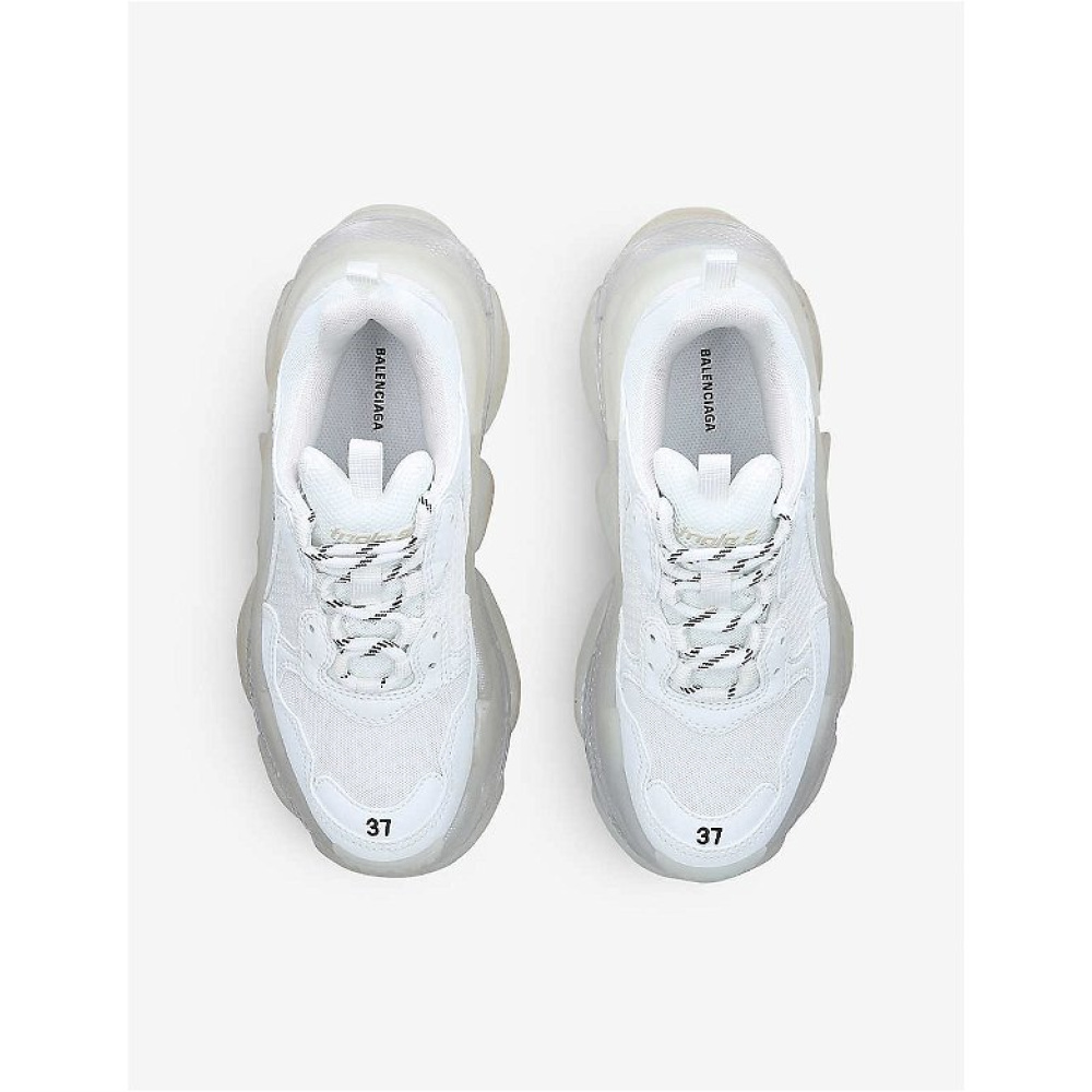 Balenciaga Triple S Clear Sole White - Image 4