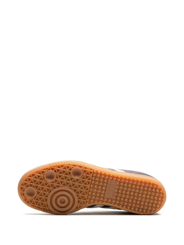 Adidas Samba OG Maroon Gold Metallic - Image 5