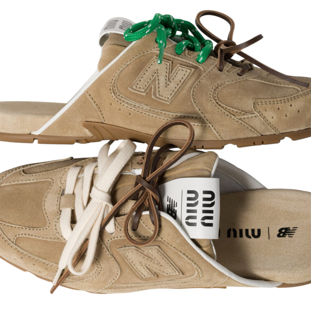 New Balance 530 SL Mule Miu Miu Ecru - Image 3