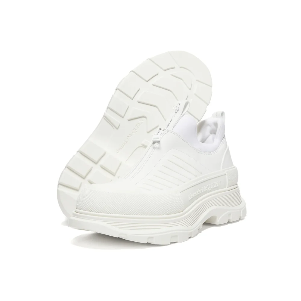 Alexander McQueen Tread Slick Zip Up White - Image 5