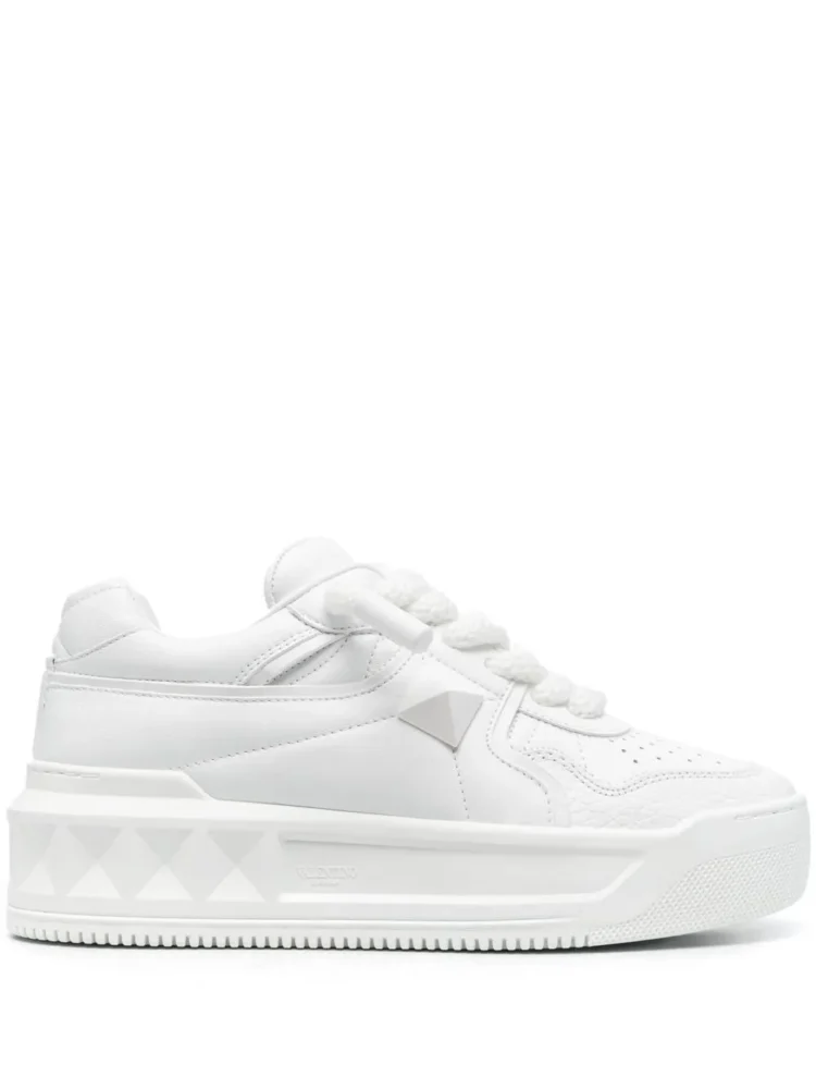 Valentino Garavani One Stud XL White leather