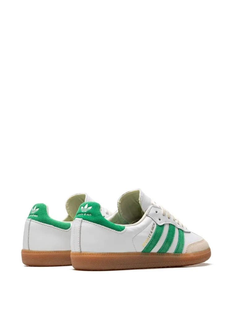 Adidas Samba OG Sporty & Rich White Green - Image 3