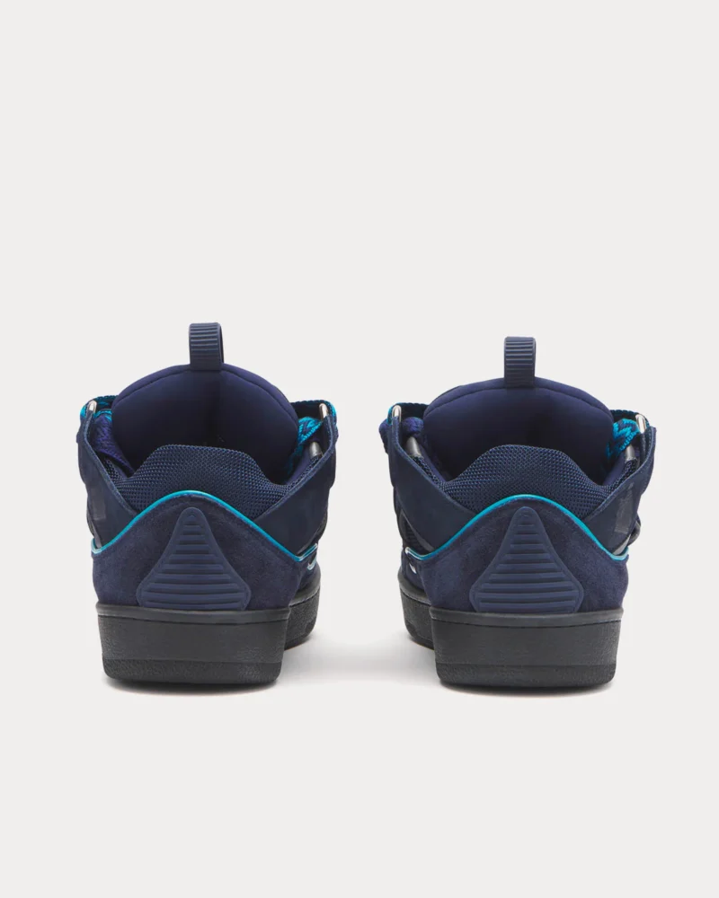 Lanvin Curb Leather Navy Blue - Image 4