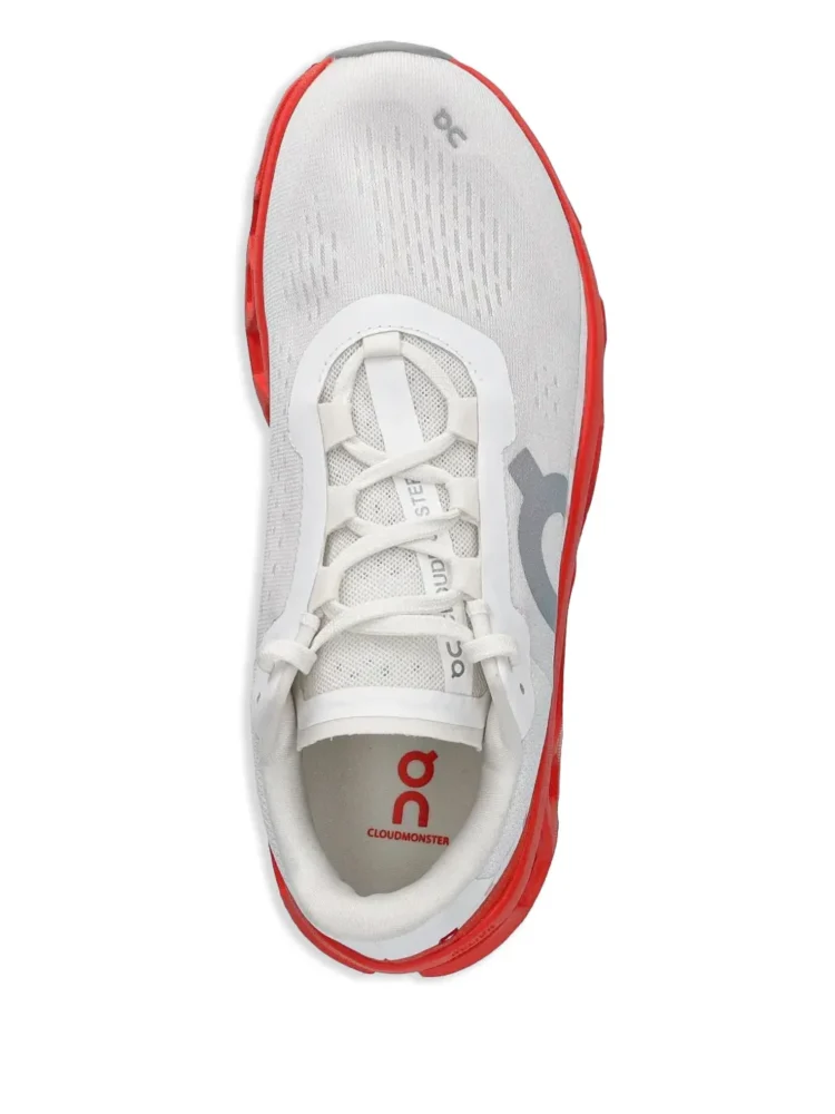 On Running Cloudmonster White Flame - Image 4