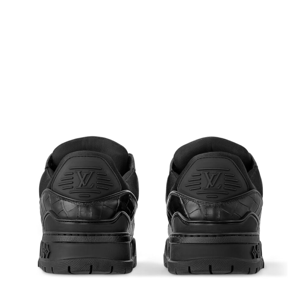 Louis Vuitton Trainer Maxi Sneaker Triple Black - Image 6