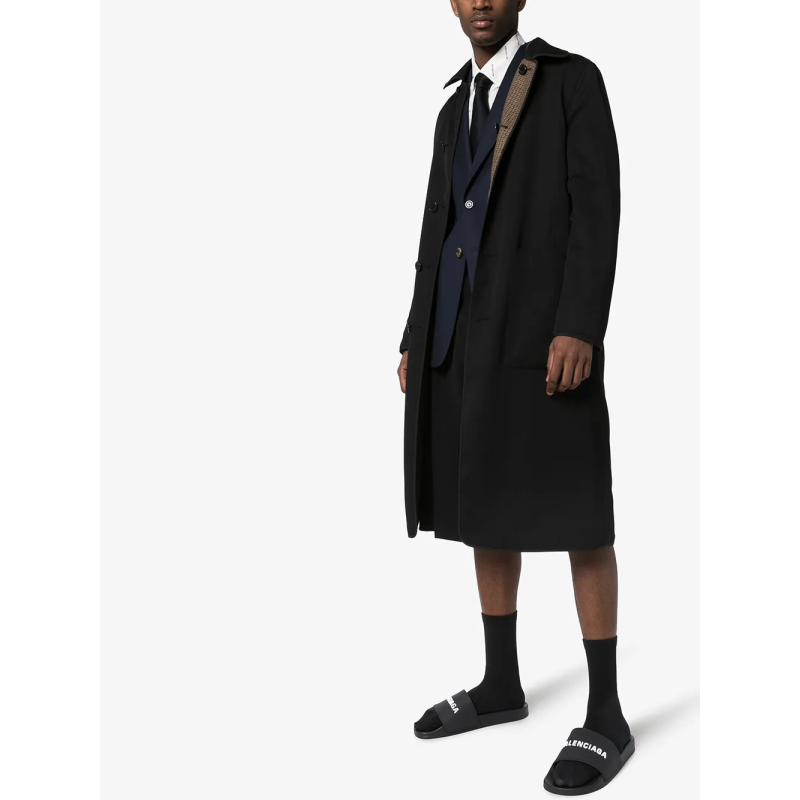 Balenciaga Pool Slide Black White - Image 3