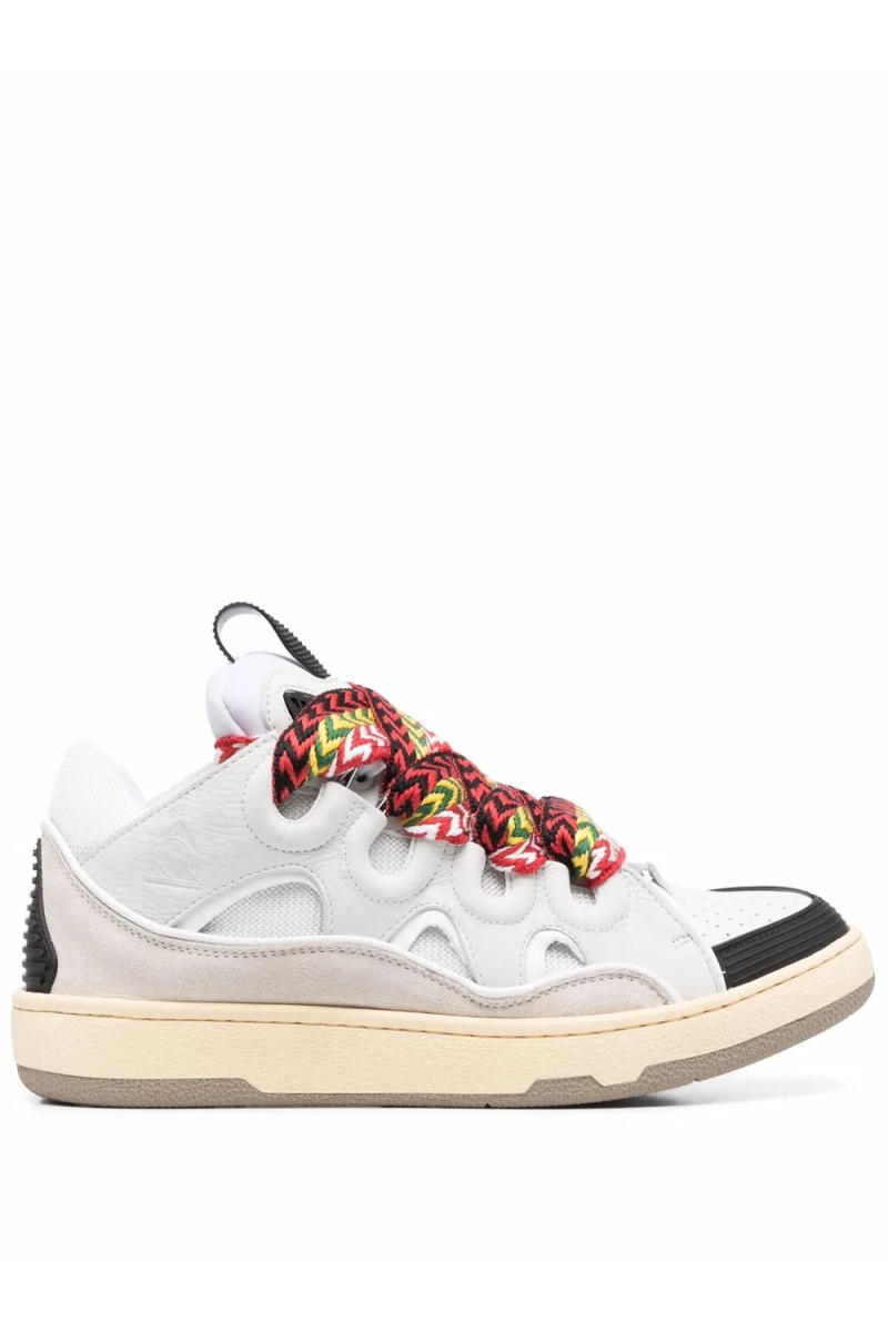 Lanvin Leather Curb White Ivory