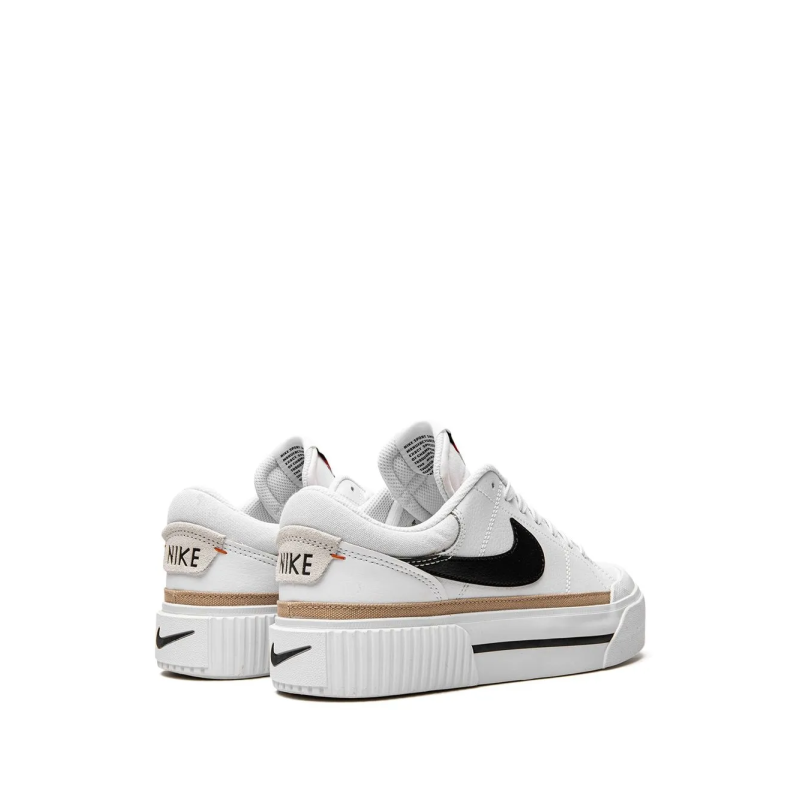 Nike Court Legacy Lift White Black - Image 3
