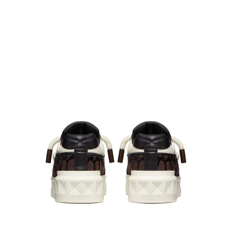 Valentino Garavani One Stud XL leather sneakers - Image 4