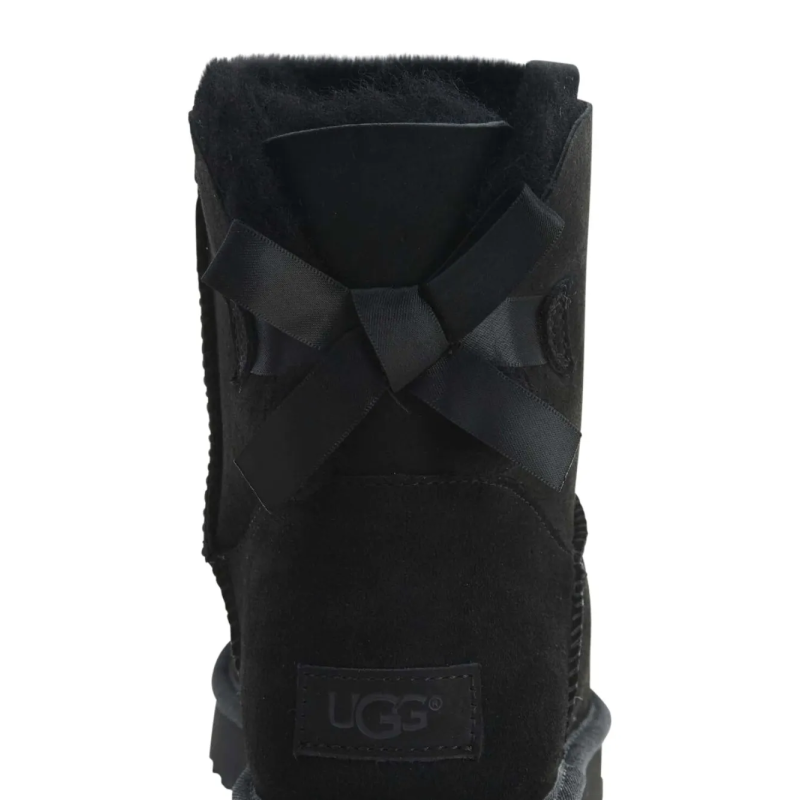 UGG Mini Bailey Bow II Black - Image 2