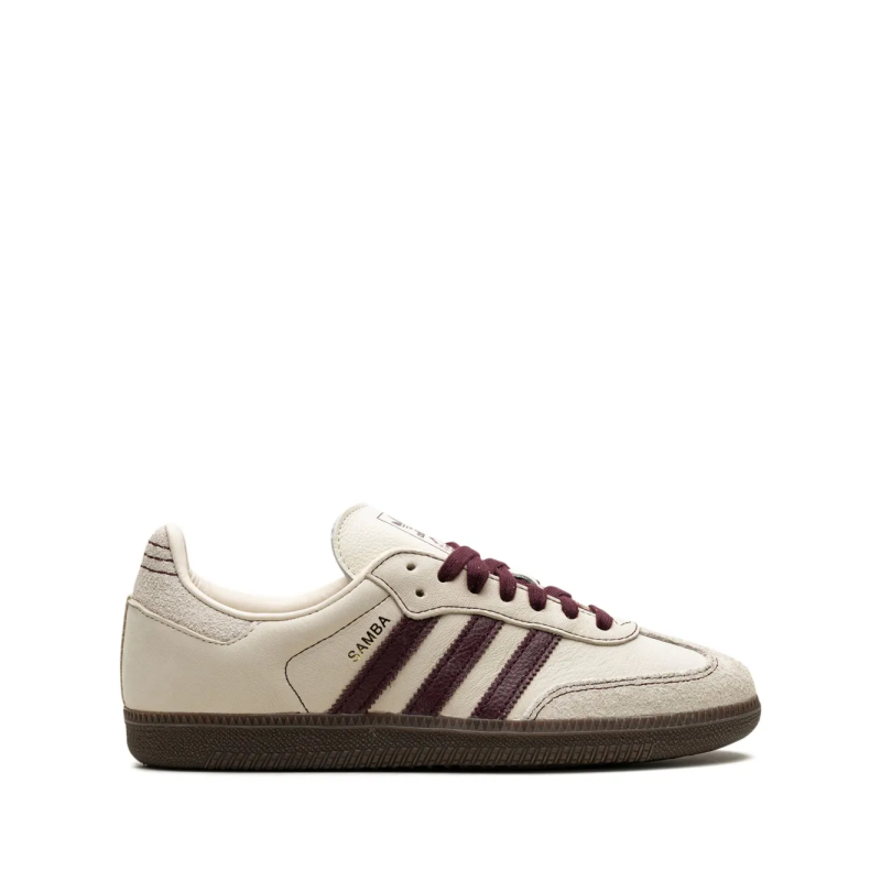 Adidas Samba OG Wonder White Maroon