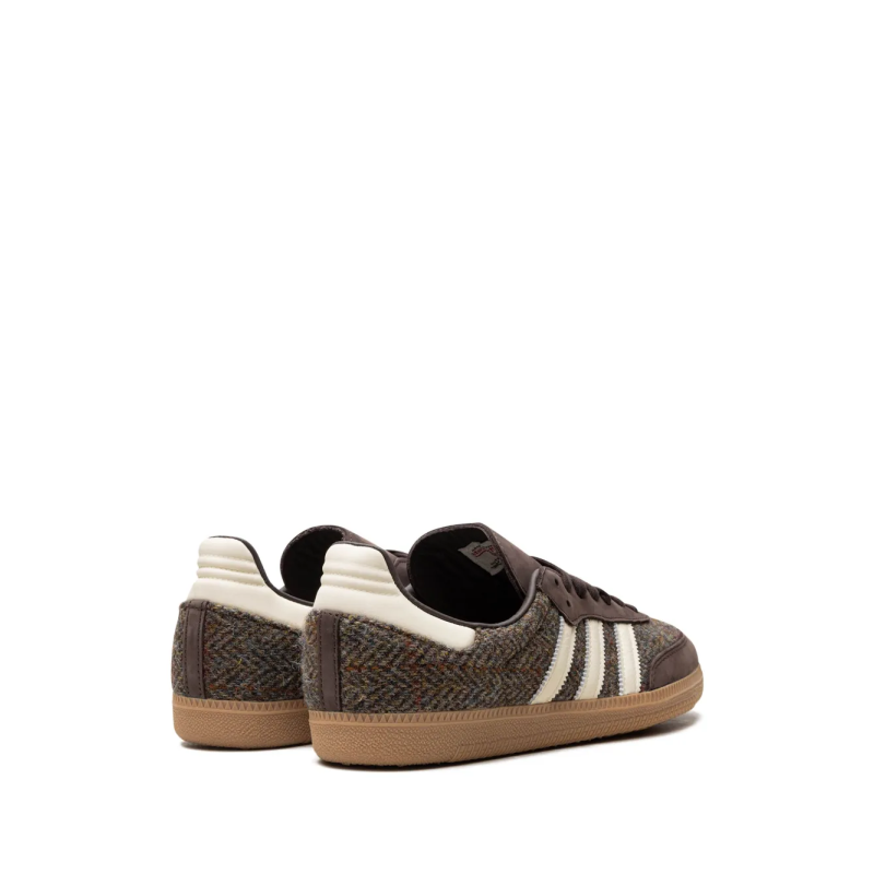 Adidas Samba OG Dark Brown Tweed - Image 4