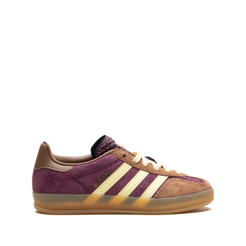 Adidas Gazelle Indoor Maroon Almost Yellow