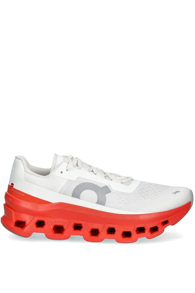 On Running Cloudmonster White Flame