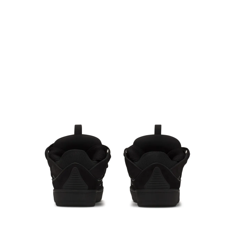 Lanvin Leather Curb Triple Black - Image 4