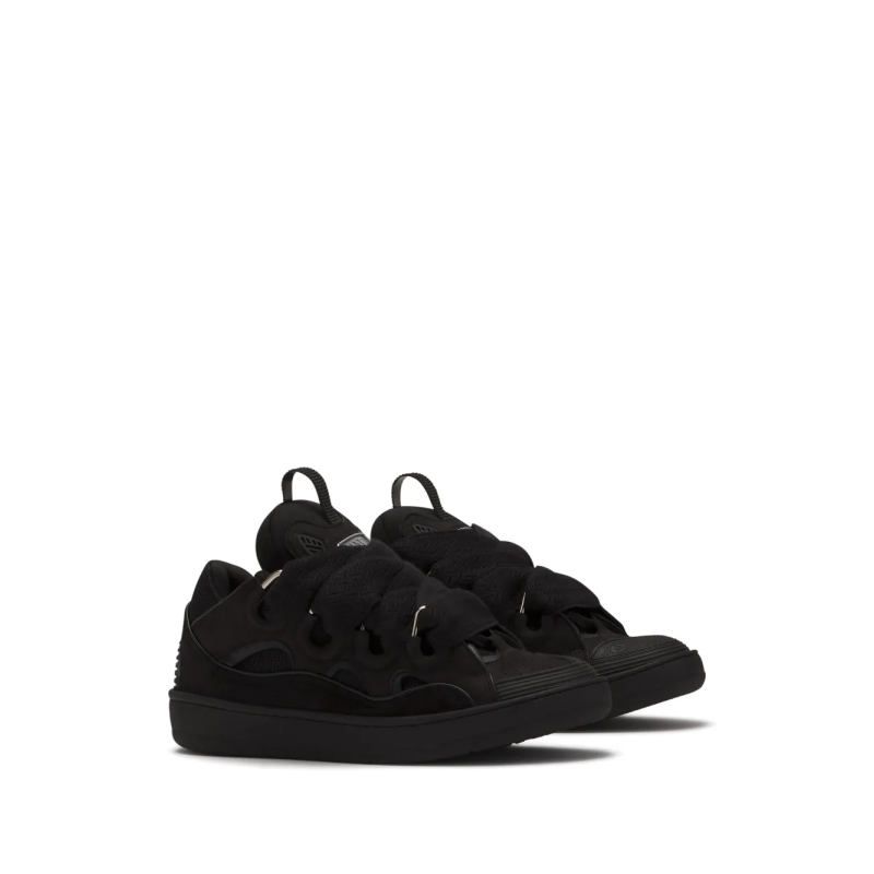 Lanvin Leather Curb Triple Black - Image 2