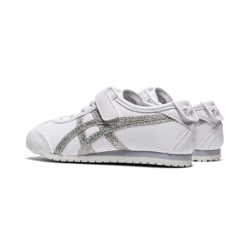 Onitsuka Tiger (PS)Mexico 66 'White Pure Silver - Image 3
