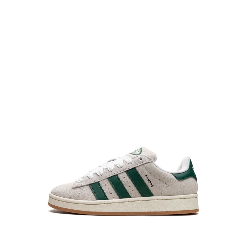 Adidas Campus 00s Crystal White Dark Green - Image 2