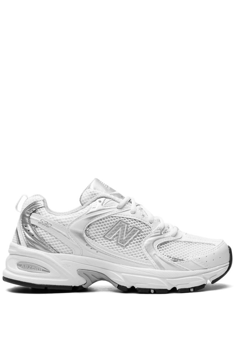 New Balance 530 White Silver Metallic