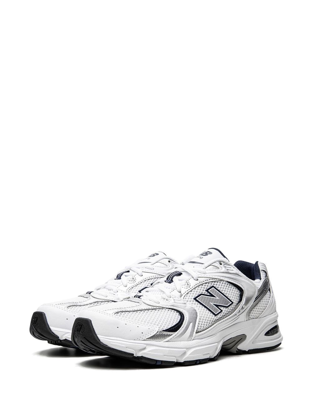New Balance 530 White Silver Navy - Image 2