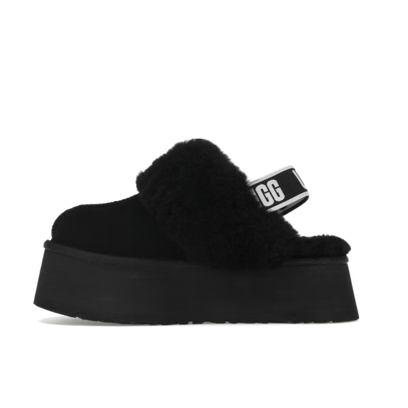 UGG Funkette Slipper Black - Image 2