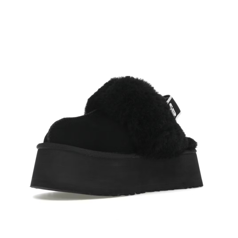 UGG Funkette Slipper Black - Image 4