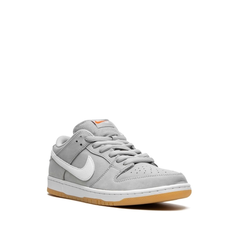 Nike SB Dunk Low Pro ISO Orange Label Wolf Grey Gum - Image 2