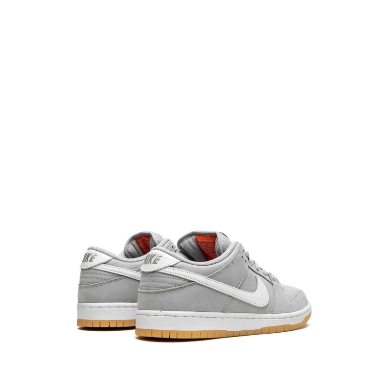 Nike SB Dunk Low Pro ISO Orange Label Wolf Grey Gum - Image 4