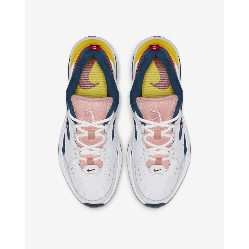 Nike M2K Tekno Blue Force Summit White Chrome Yellow - Image 4