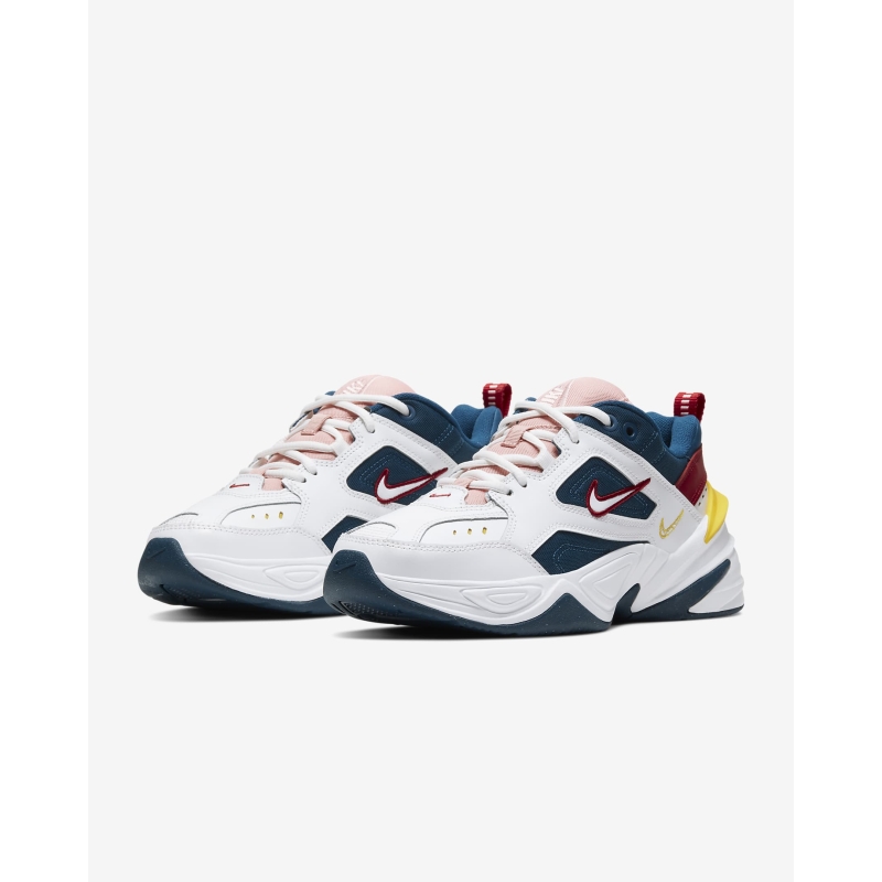 Nike M2K Tekno Blue Force Summit White Chrome Yellow - Image 3