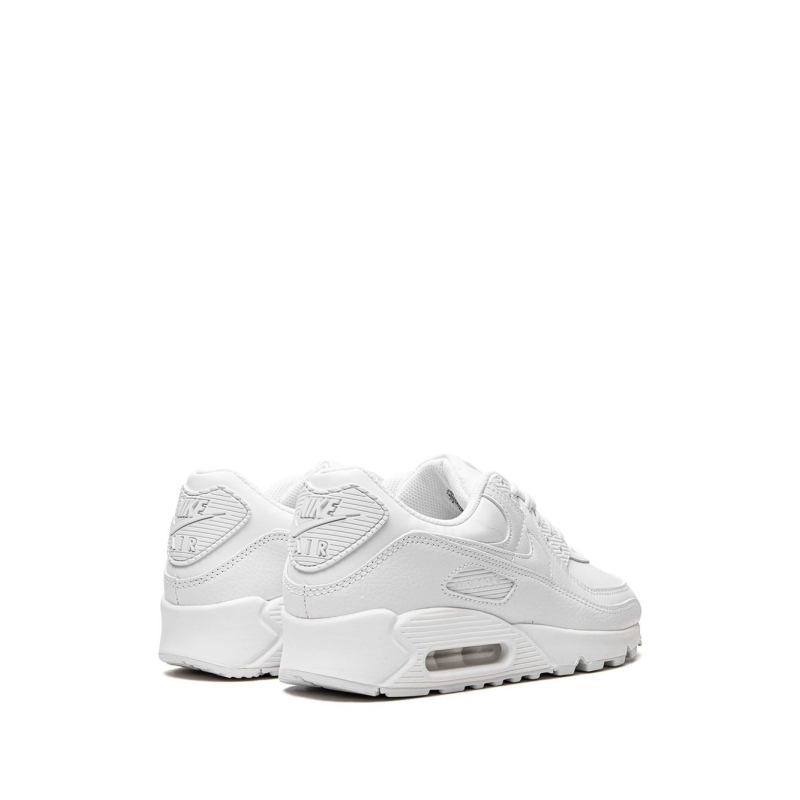 Nike Air Max 90 Leather Triple White - Image 3