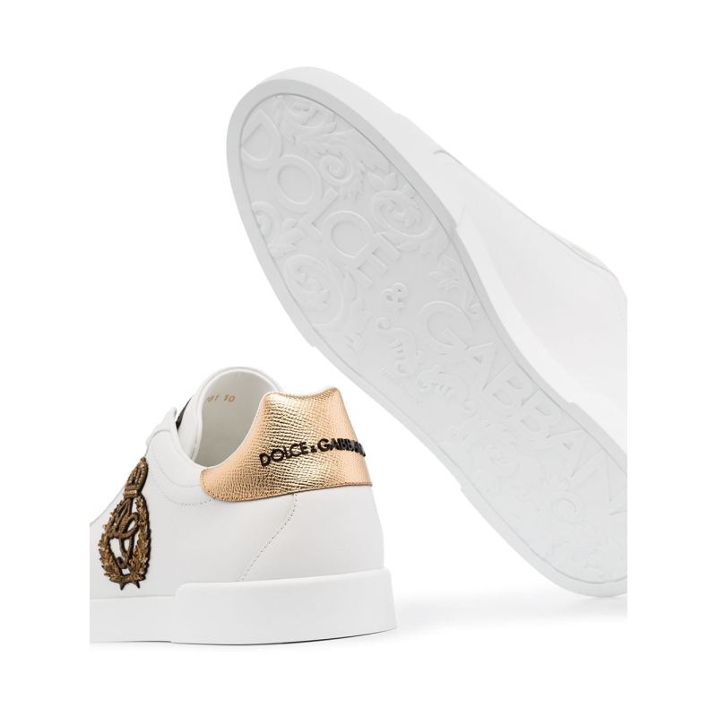 Dolce & Gabbana Portofino Crown Patch White Gold - Image 3