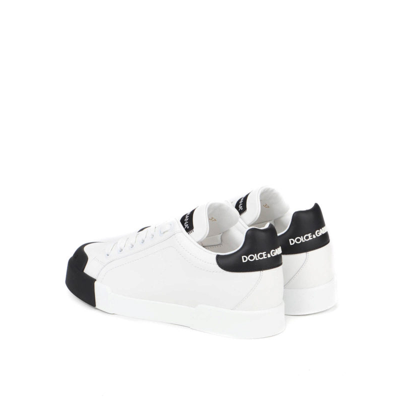 Dolce & Gabbana Portofino Low White Black - Image 3