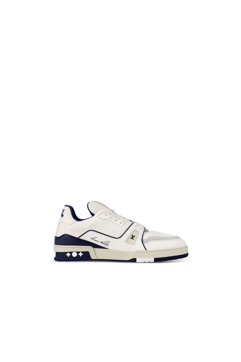 Louis Vuitton LV Trainer Marine White