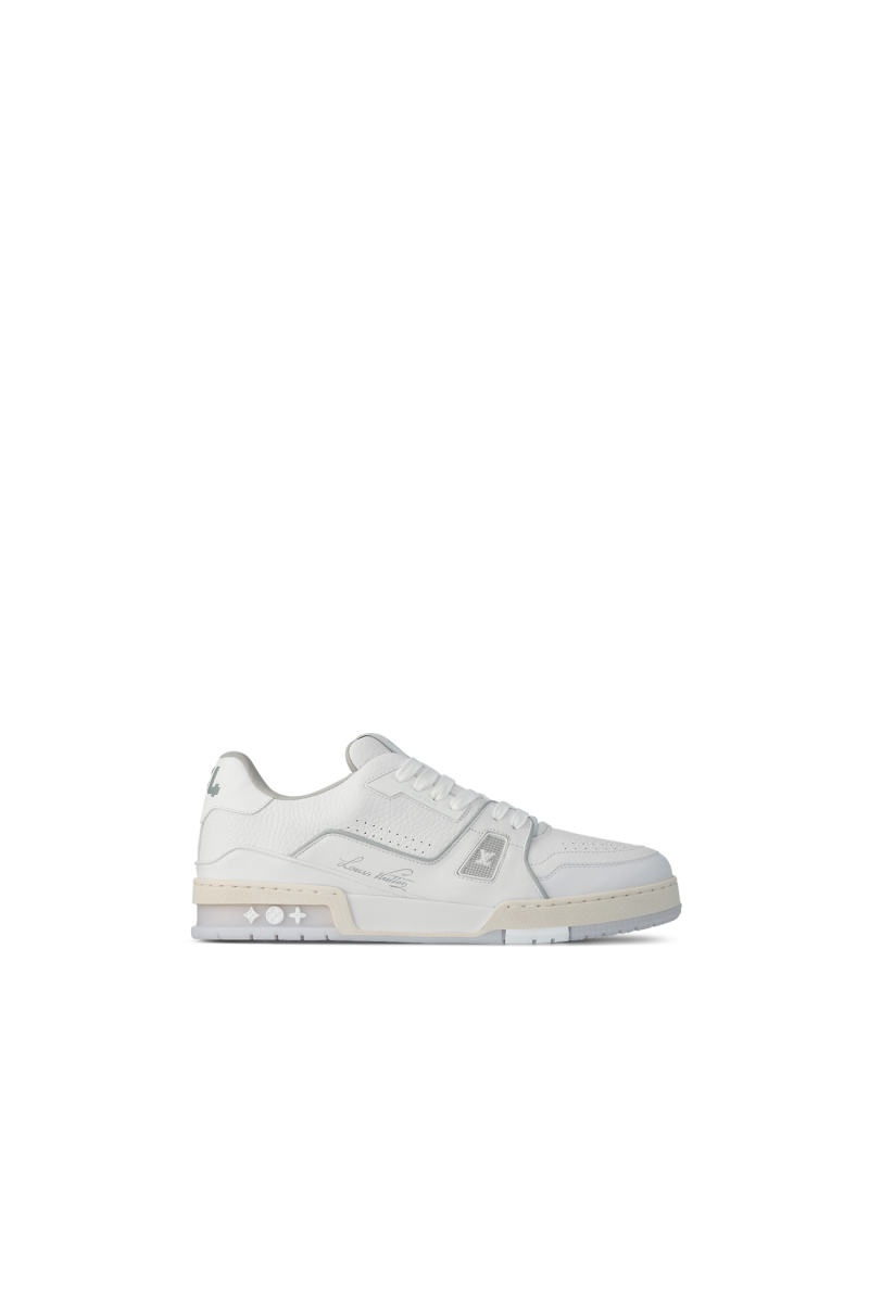 Louis Vuitton LV Trainer White Signature