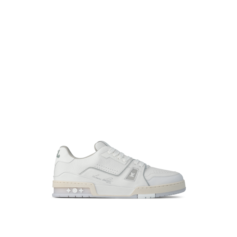Louis Vuitton LV Trainer White Signature