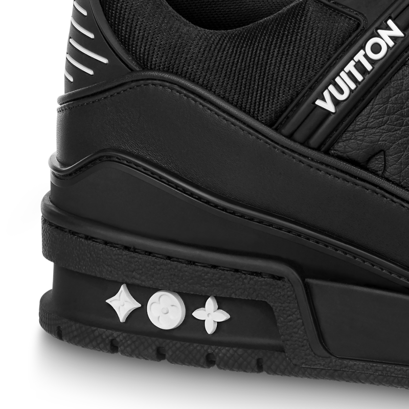 Louis Vuitton LV Trainer Black Embossed Monogram - Image 5