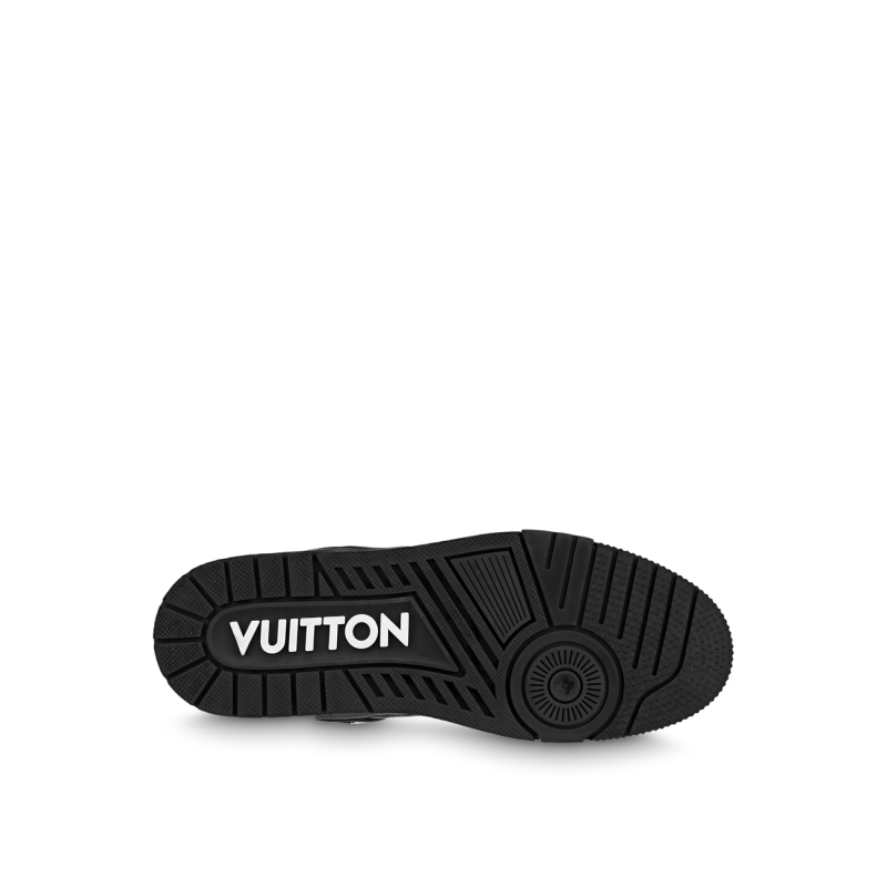 Louis Vuitton LV Trainer Black Embossed Monogram - Image 6