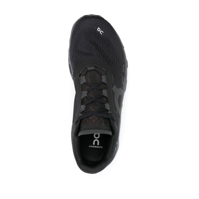On Running Cloudmonster All Black - Image 4