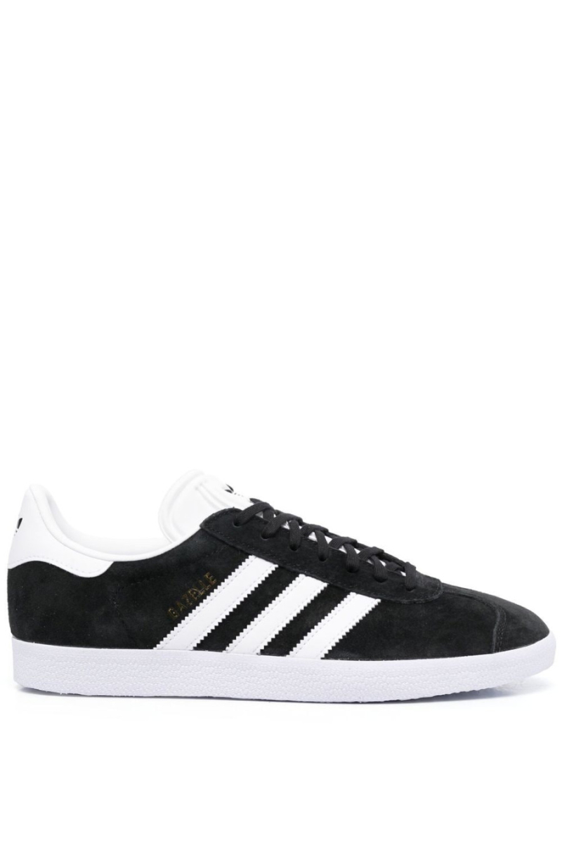 Adidas Gazelle Core Black Cloud White Gold Metallic (PS)