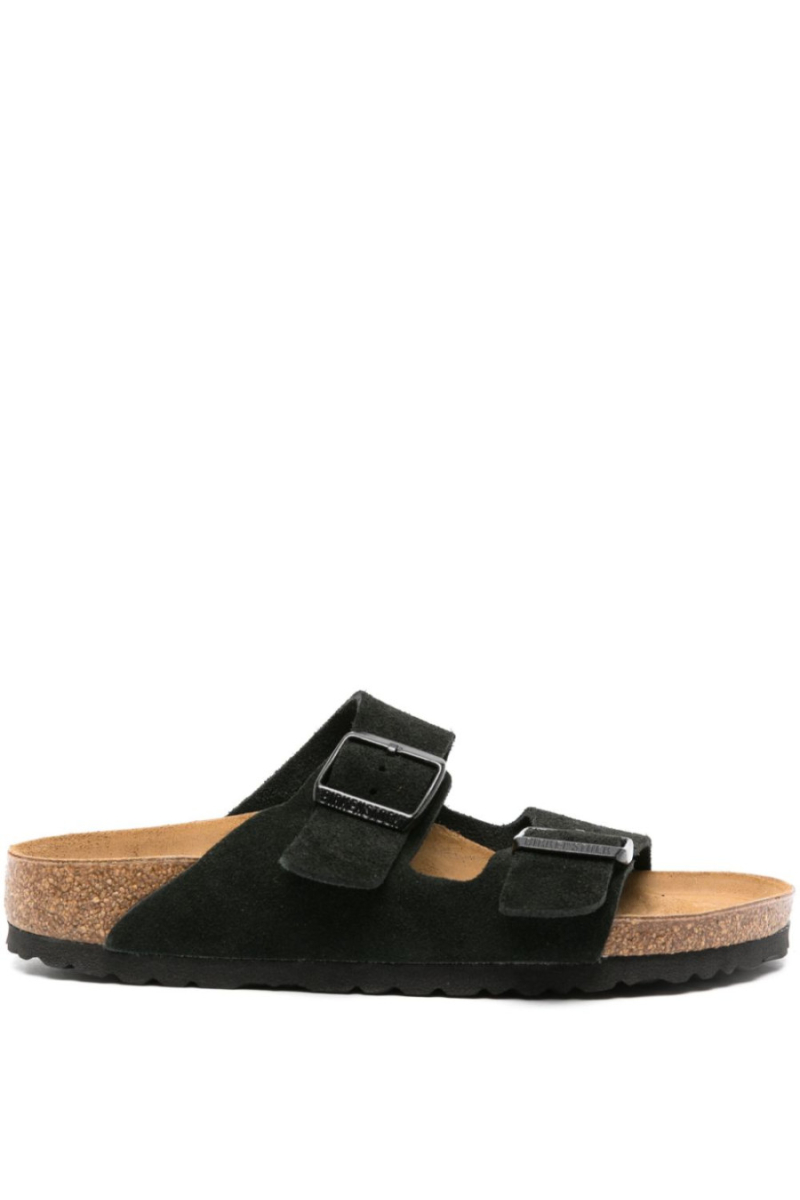 Birkenstock Arizona Soft Footbed Suede Black