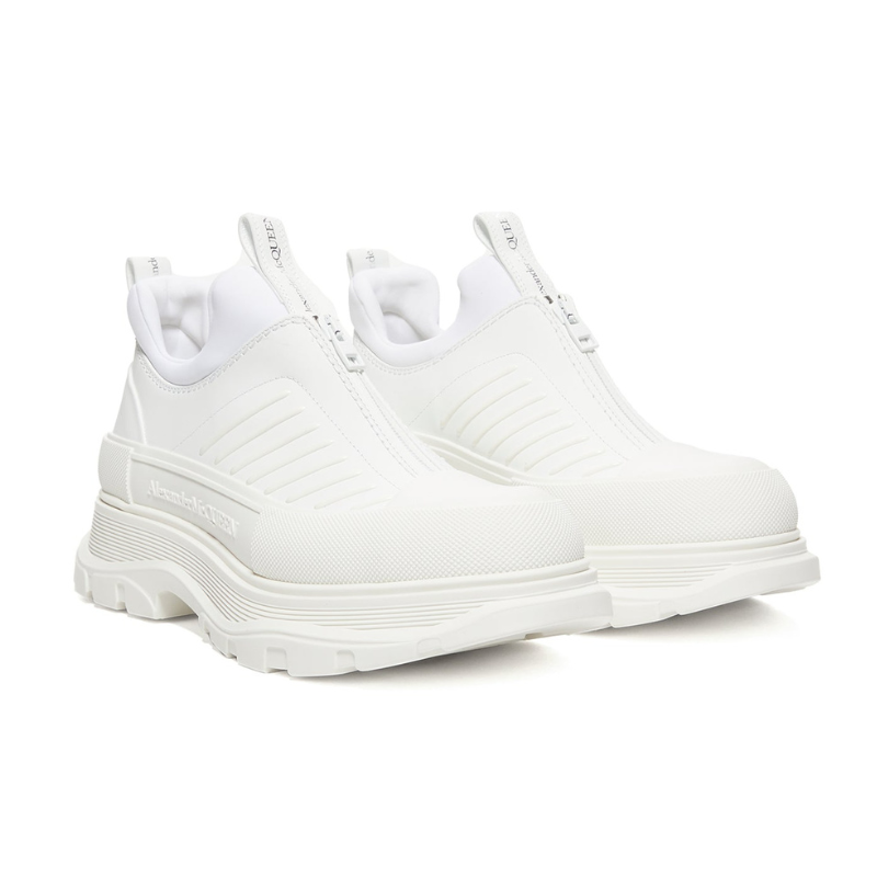 Alexander McQueen Tread Slick Zip Up White - Image 3