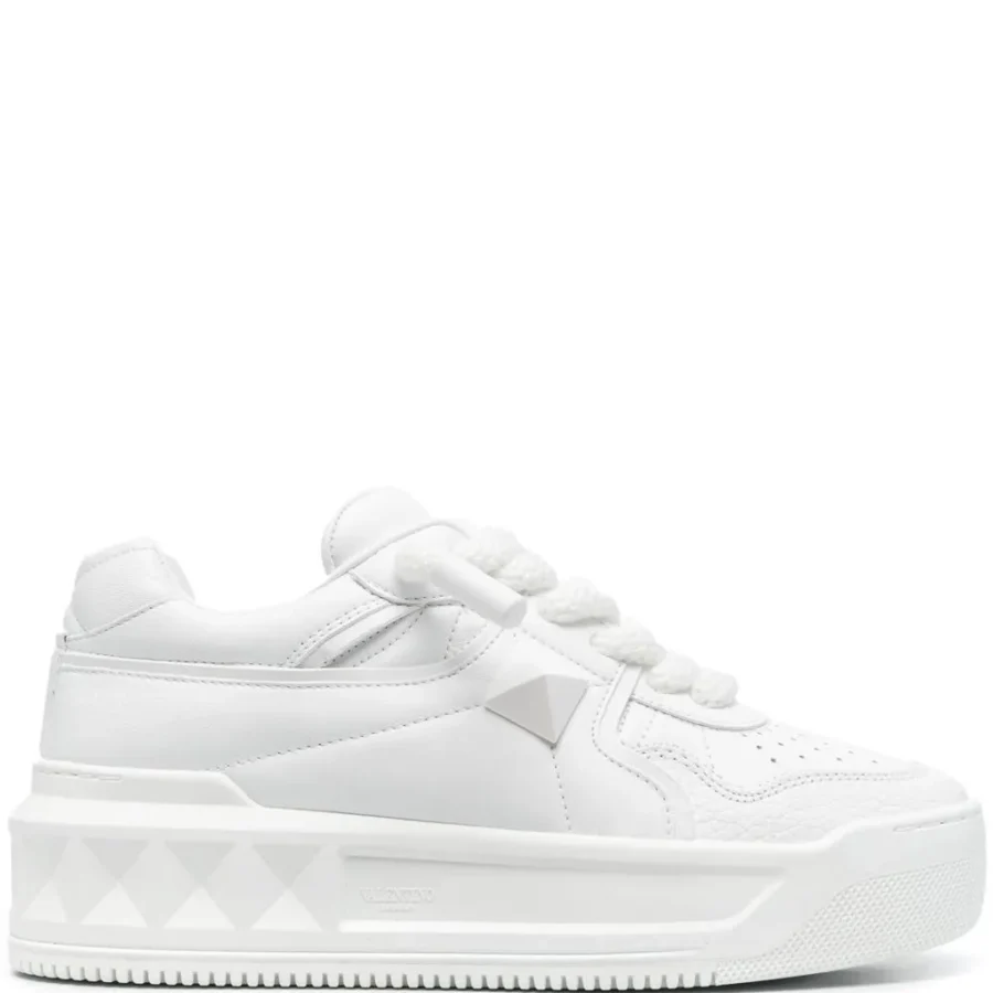 Valentino Garavani One Stud XL White leather