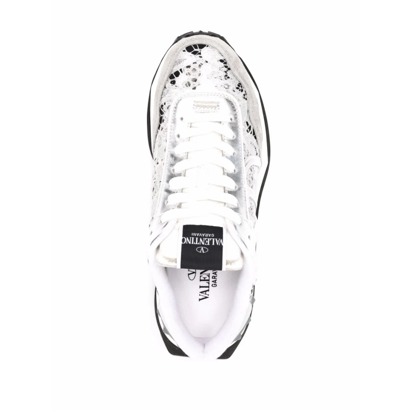 Valentino Garavani panelled chunky sneakers - Image 4