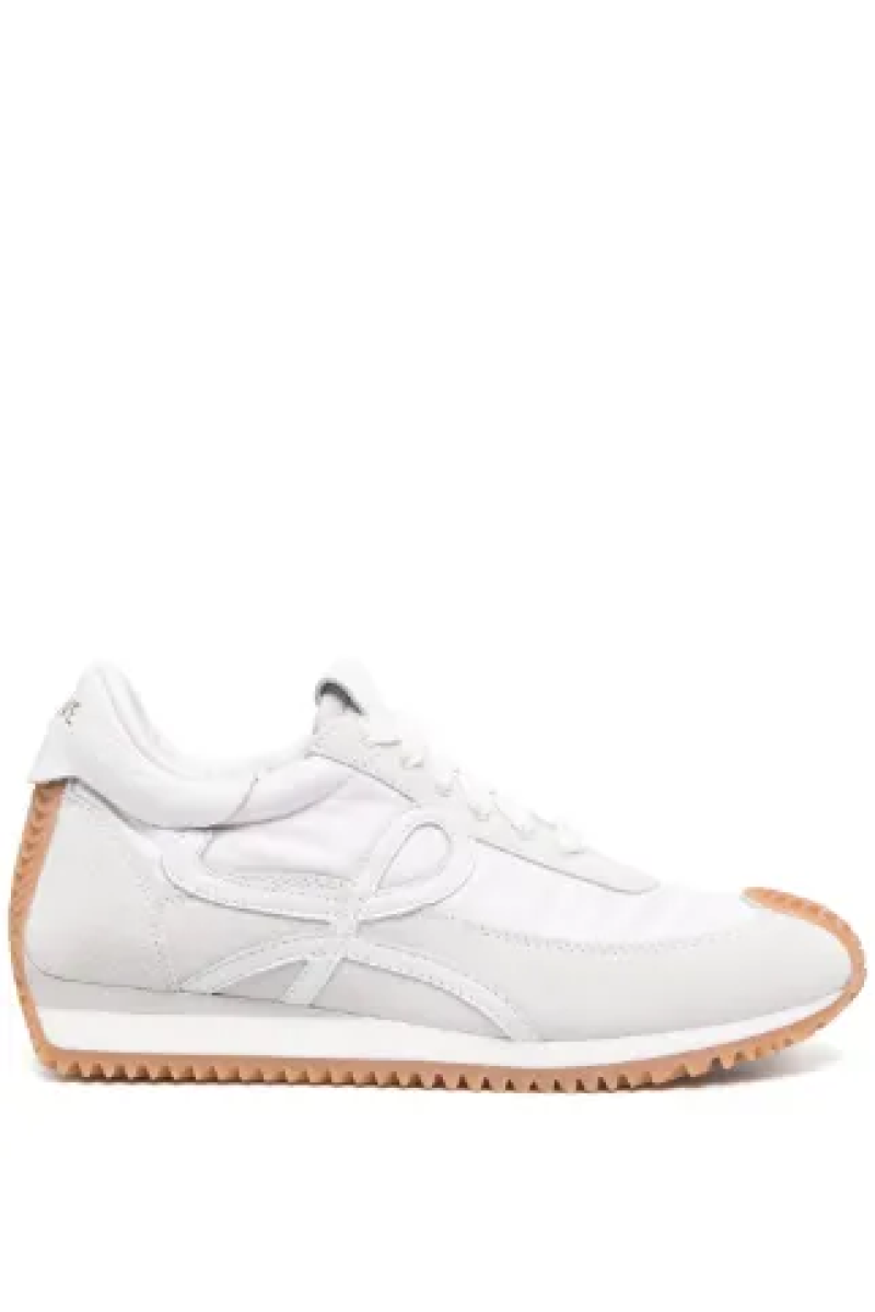 Loewe Flow Runner Low White Light Grey Gum