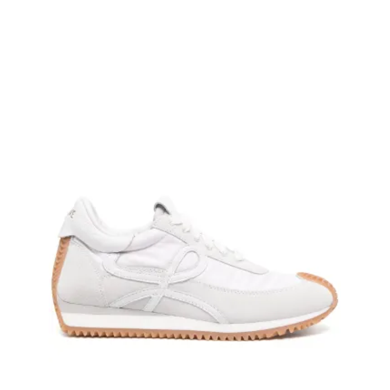 Loewe Flow Runner Low White Light Grey Gum
