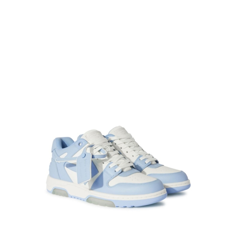 Off-White Out Of Office Calf Leather White Baby Blue - Image 2