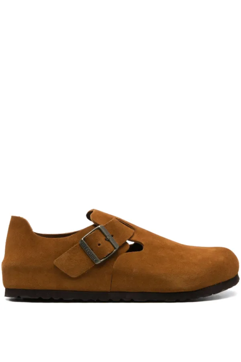 Birkenstock London suede sandals Brown