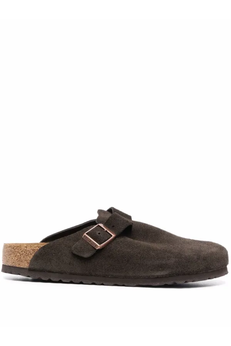 Birkenstock Boston Suede Mocha