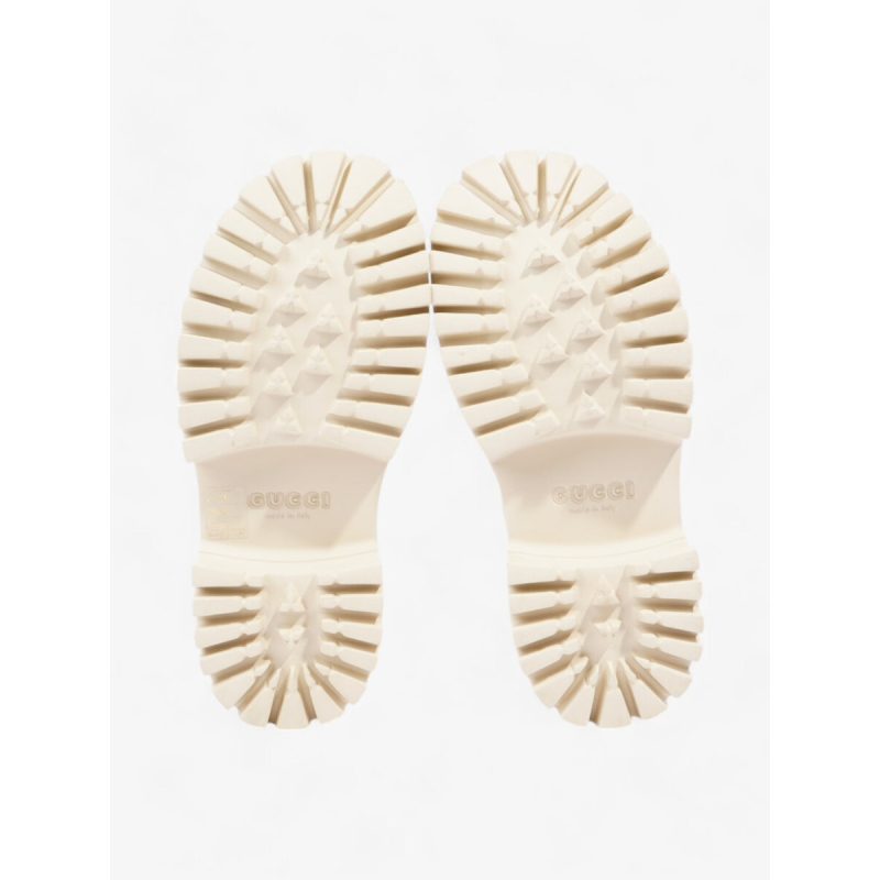 Gucci Elea perforated rubber platform mules - Image 6